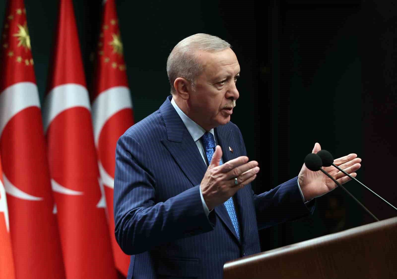 Cumhurbaşkanı Erdoğan: "Yolun sonunda kardeşlik vardır, kalkınma vardır; barış, huzur, dayanışma ve istikbali birlikte inşa etme iradesi vardır"
